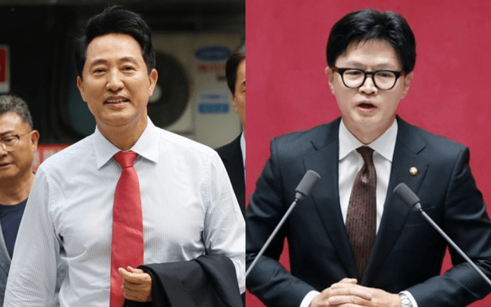 한동훈 "오세훈과 손 놓은 적 없다…보수 승리 위해 함께 가야"