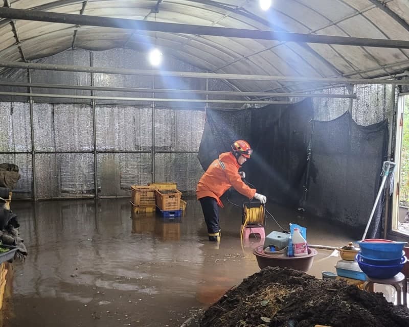 태풍 '참피' 북상에 제주 먼바다 태풍경보… 한라산 279㎜ 폭우 쏟아져