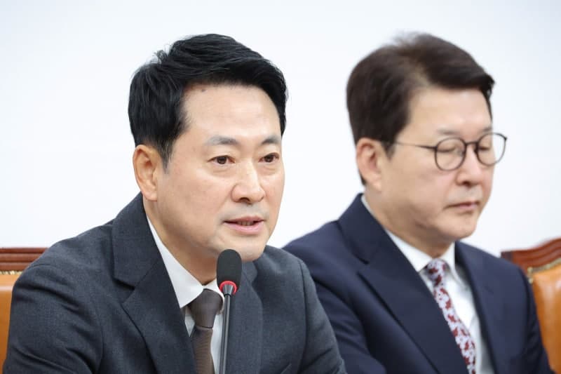 장동혁 '오세훈 무죄는 특검 철퇴'…이재명 사법 장악·안보 리스크 비판