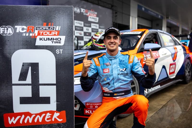 현대차 '더 뉴 아반떼 N TCR', TCR 월드투어 7라운드 우승 질주
