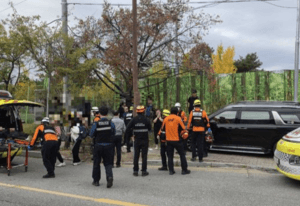 마라톤 풀코스 완주한 40대 운전자, 인도 돌진해 보행자 3명 사상