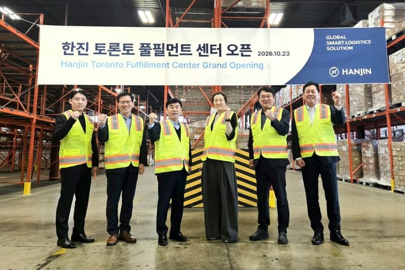 한진, 캐나다 토론토에 4200평 풀필먼트 센터 가동…K-뷰티 북미 물류망 확장