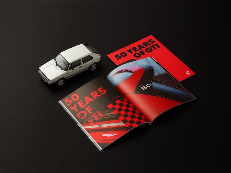 폭스바겐, 골프 GTI 50주년 기념 히스토리북 발간 및 한정판 출시