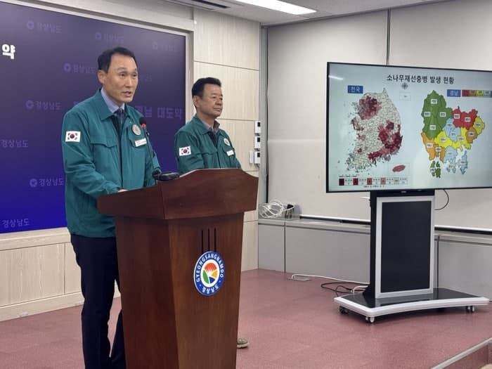"지금 막지 못하면 회복 불가능한 재앙"…경남도, 소나무재선충병 국가 주도 방제 촉구