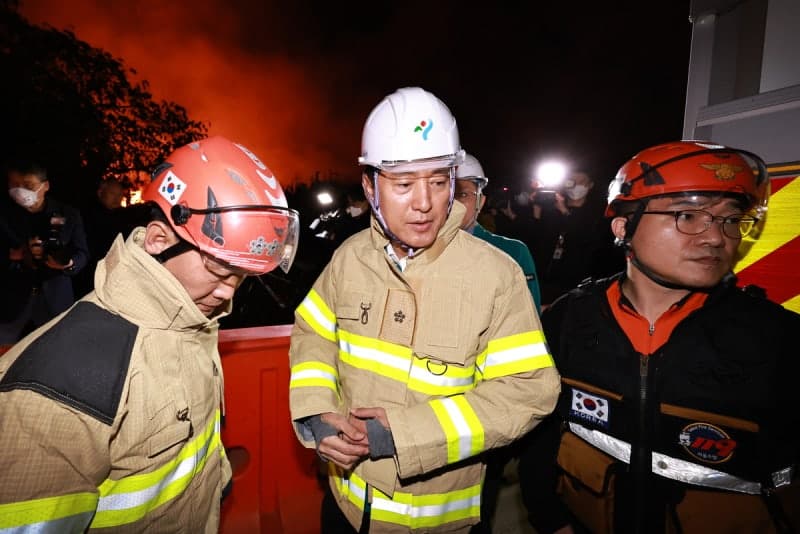 오세훈 서울시장, 구룡마을 화재 현장 긴급 방문해 진화 및 이재민 지원 점검