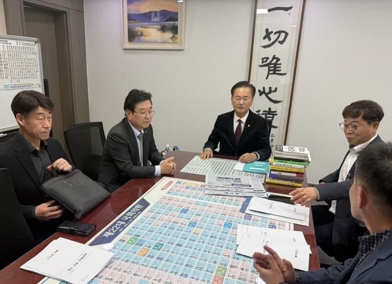 장신상 횡성군수, 국회 찾아 2027년 국비 확보 위한 초당적 공조 총력