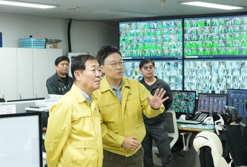 이태식 한유원 대표, 행복한백화점 동절기 특별 안전점검 나서