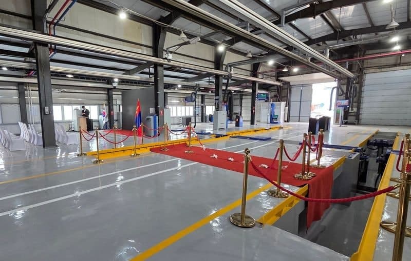 한국교통안전공단, 몽골 자동차검사 현대화 첫 결실…성긴하르항 검사소 개선