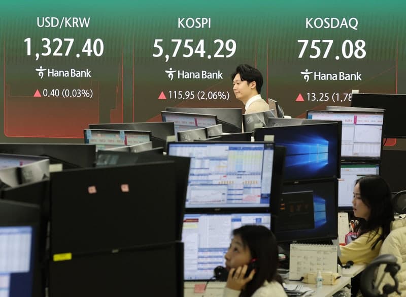 코스피, 10거래일 만에 6,000선 회복…삼성·SK하이닉스 동반 급등