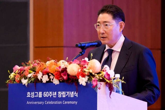 효성 창립 60주년, 조현준 회장 "치열함으로 새로운 100년 열자"