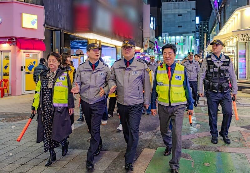 부산경찰청, 핼러윈 맞아 서면·광안리 등 주요 번화가 안전관리 강화