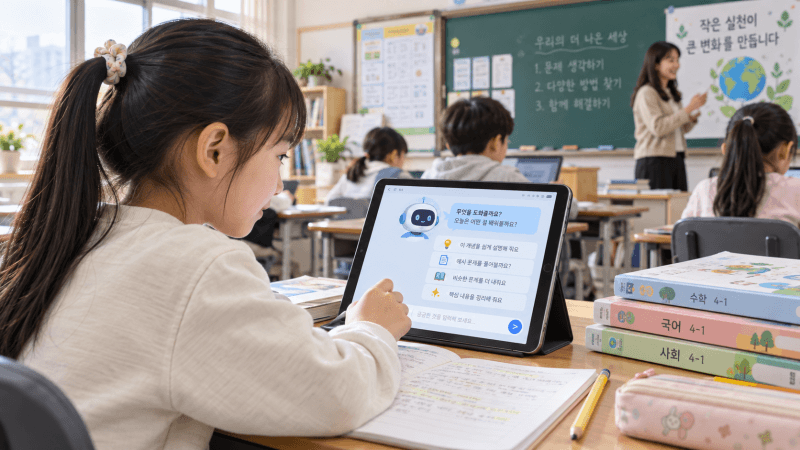서울 교사·시민 2662명, 초등학교 생성형 AI 수업 전면 금지 촉구