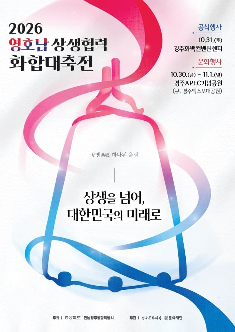수도권 독주 맞서 영호남 뭉쳤다…경주서 상생 대축전 개최