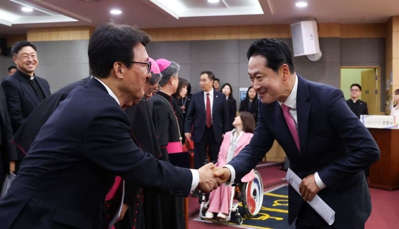김민석·장동혁, 2027 서울 세계청년대회 성공 위해 '국가 역량 결집'